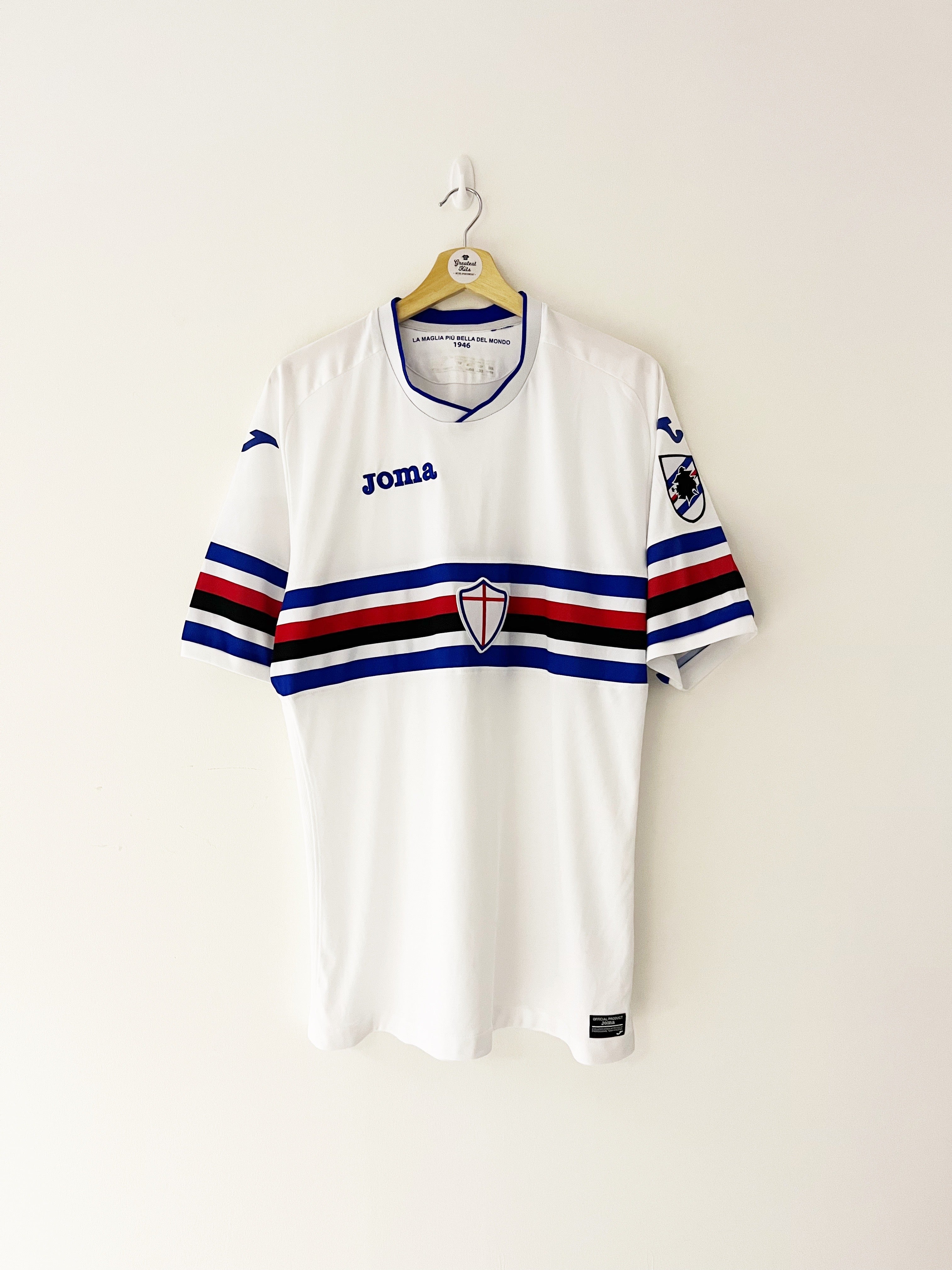 2017/18 Sampdoria Away Shirt (XXL) 9/10