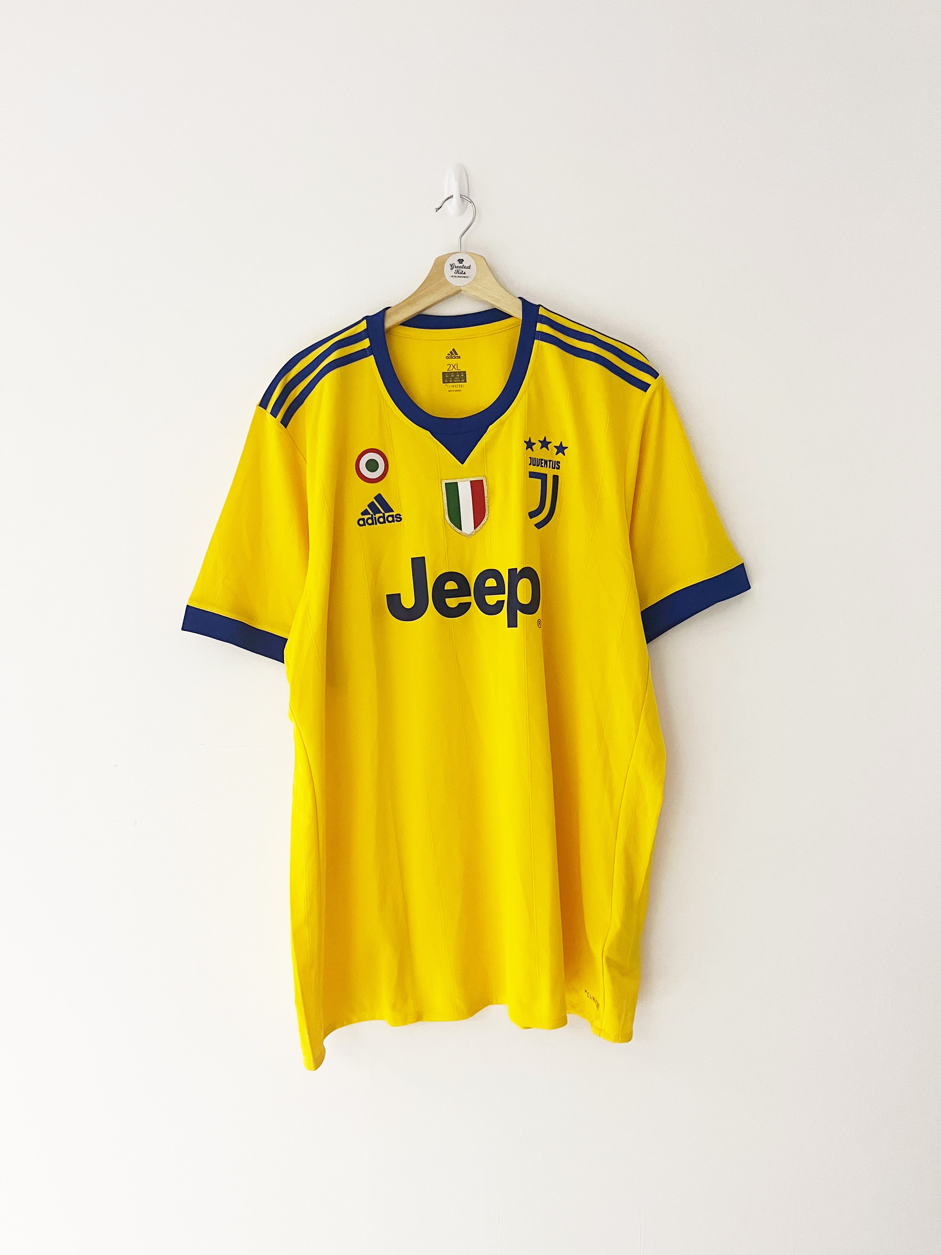 2017/18 Juventus Away Shirt (XXL) 9/10