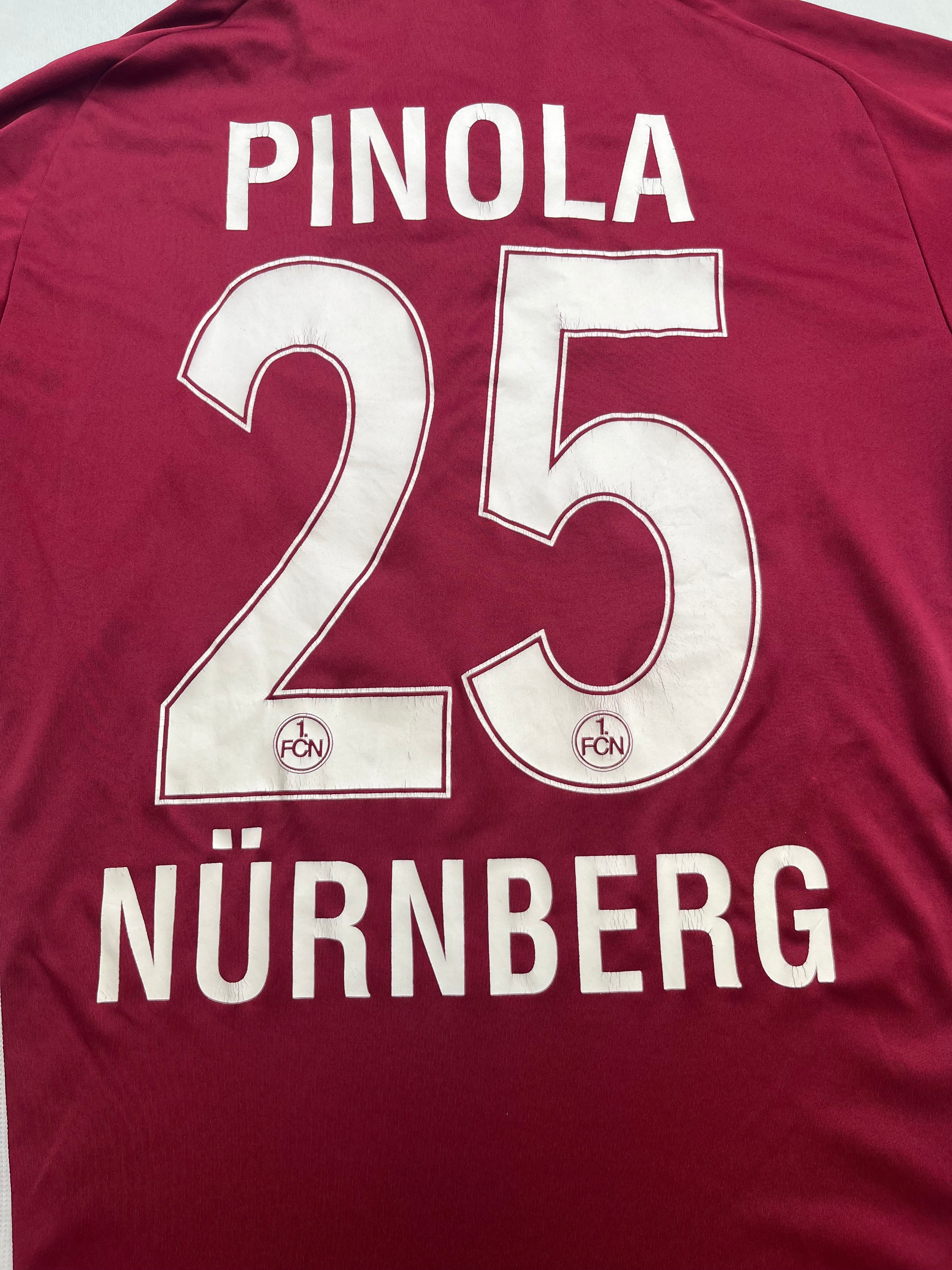 2010/11 FC Nurnberg Home Shirt Pinola #25 (L) 8/10