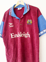 1994/95 Burnley Home Shirt (XL) 8.5/10