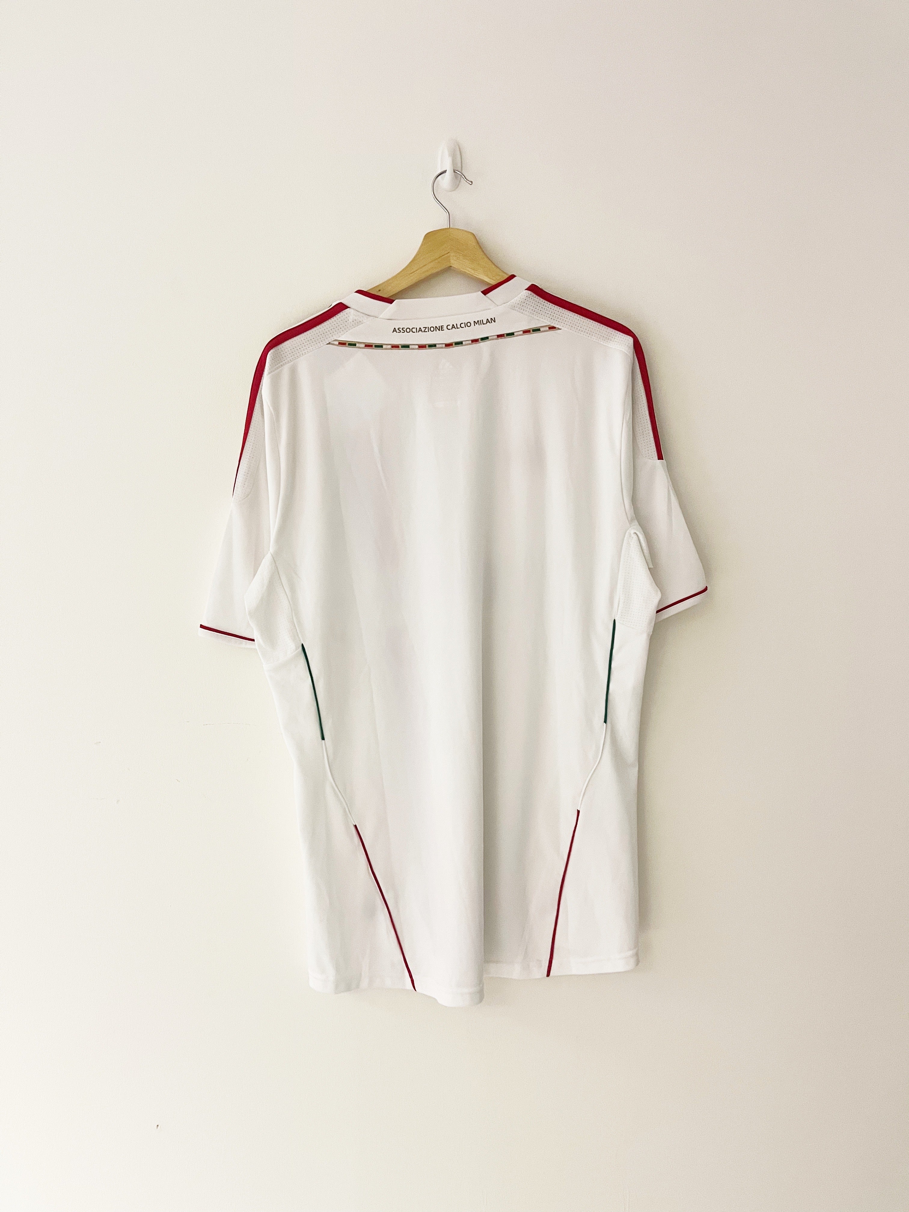 2011/12 AC Milan Away Shirt (L) 9/10