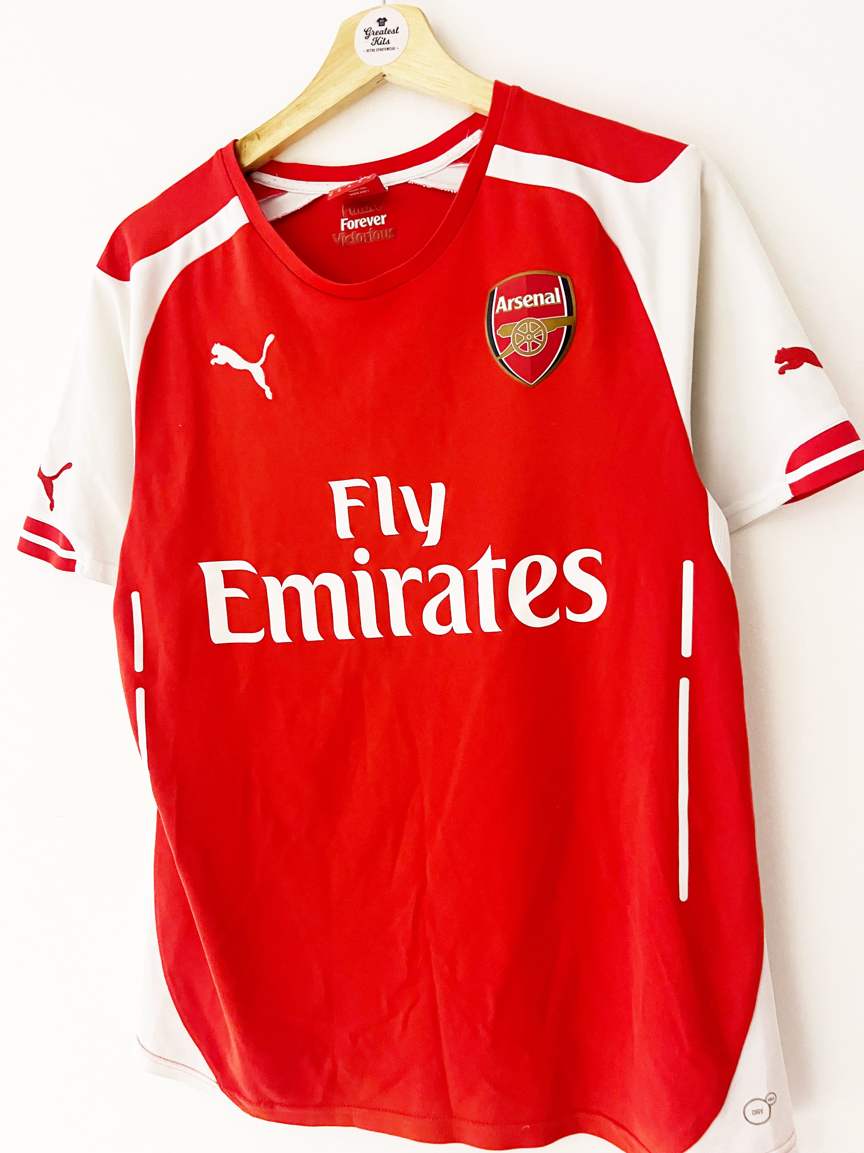 2014/15 Arsenal Home Shirt (M) 8.5/10