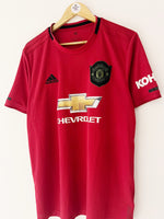 2019/20 Manchester United Home Shirt (L) 9/10