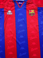 1995/97 Barcelona Home Shirt De La Peña #23 (XL) 9/10
