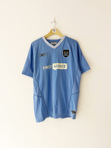 2003/04 Manchester City Home Shirt (M) 7.5/10