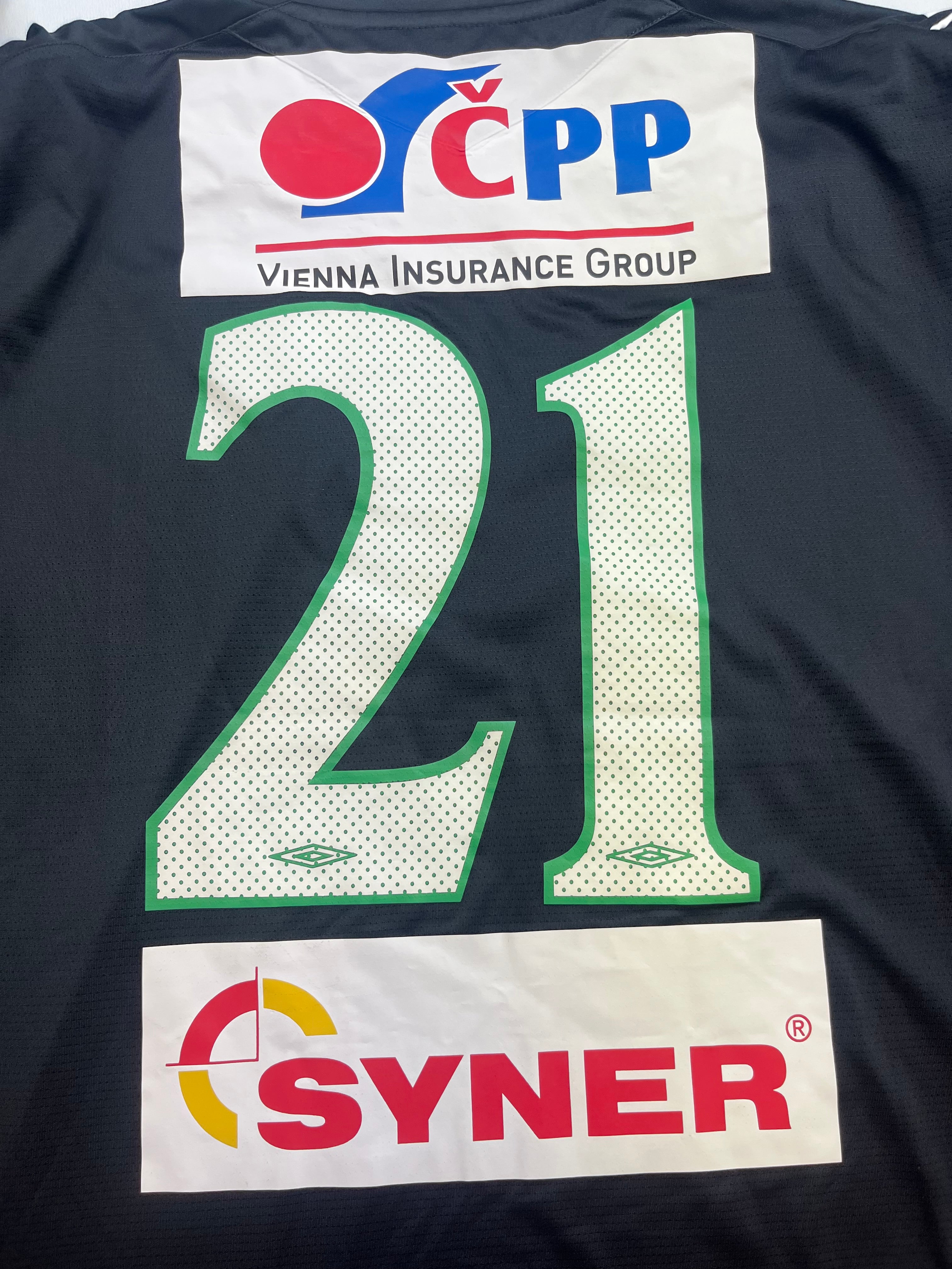 2007/08 FK Jablonec *Player Issue* Away Shirt #21 (L) 9/1