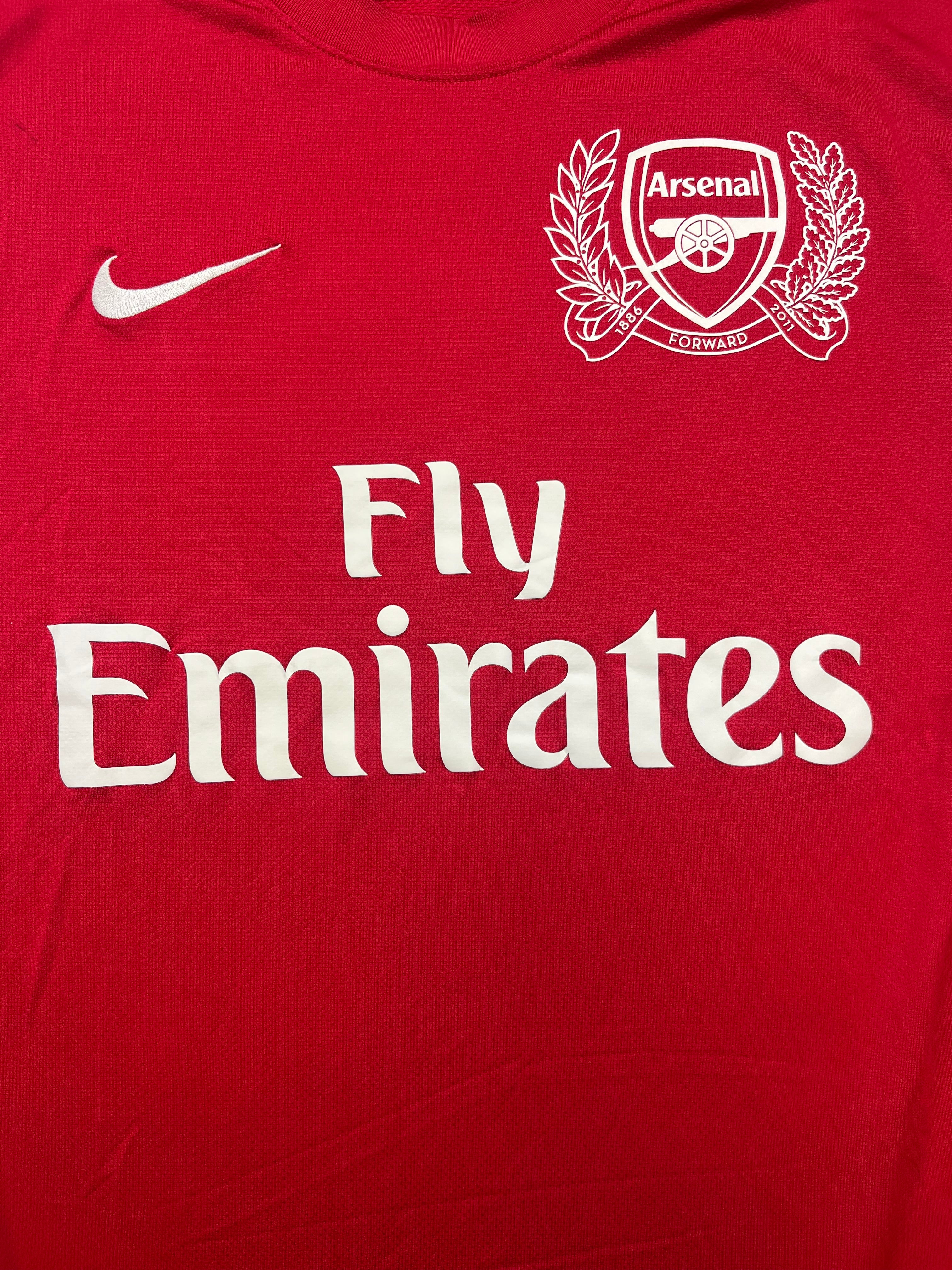 2011/12 Arsenal Home *125 Year* Shirt (L) 7/10