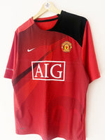 2008/09 Manchester United Training Shirt (M) 9.5/10