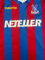 2014/15 Crystal Palace Home L/S Shirt (XL) 6.5/10