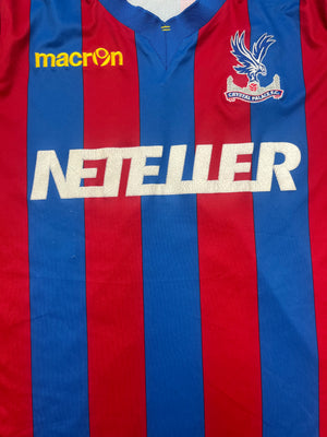 2014/15 Crystal Palace Home L/S Shirt (XL) 6.5/10