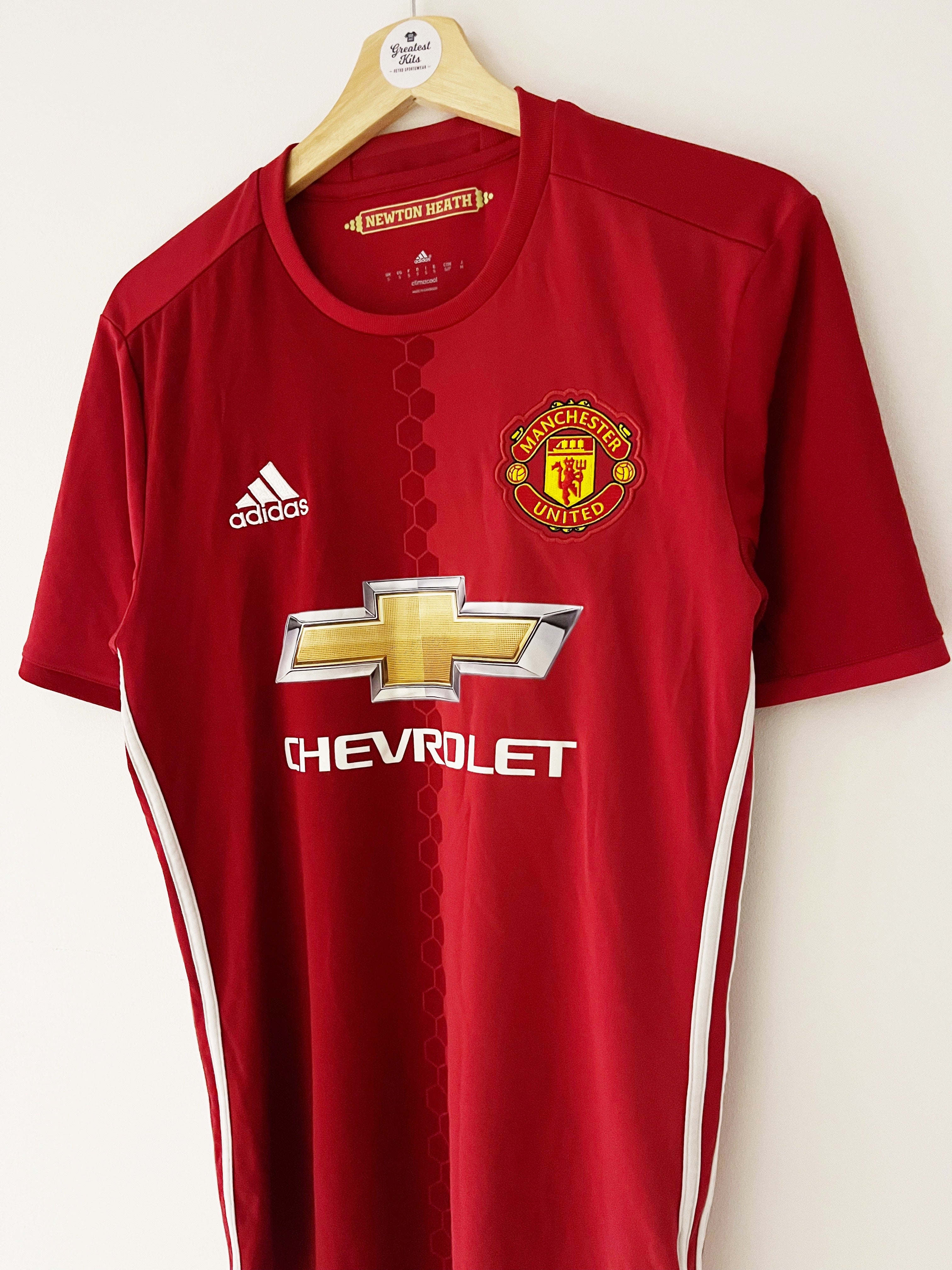 2016/17 Manchester United Home Shirt (S) 9/10