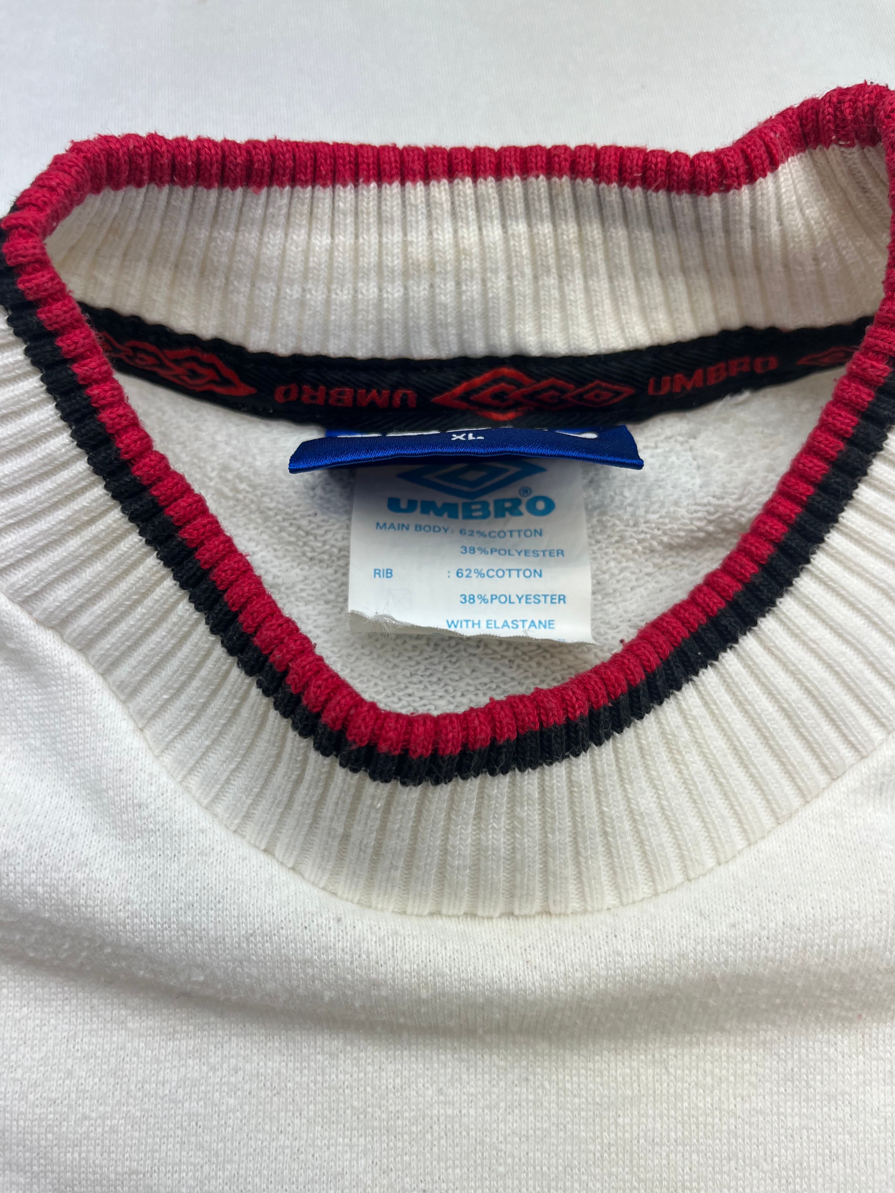 1996/97 Manchester United Training Jumper (XL) 8.5/10