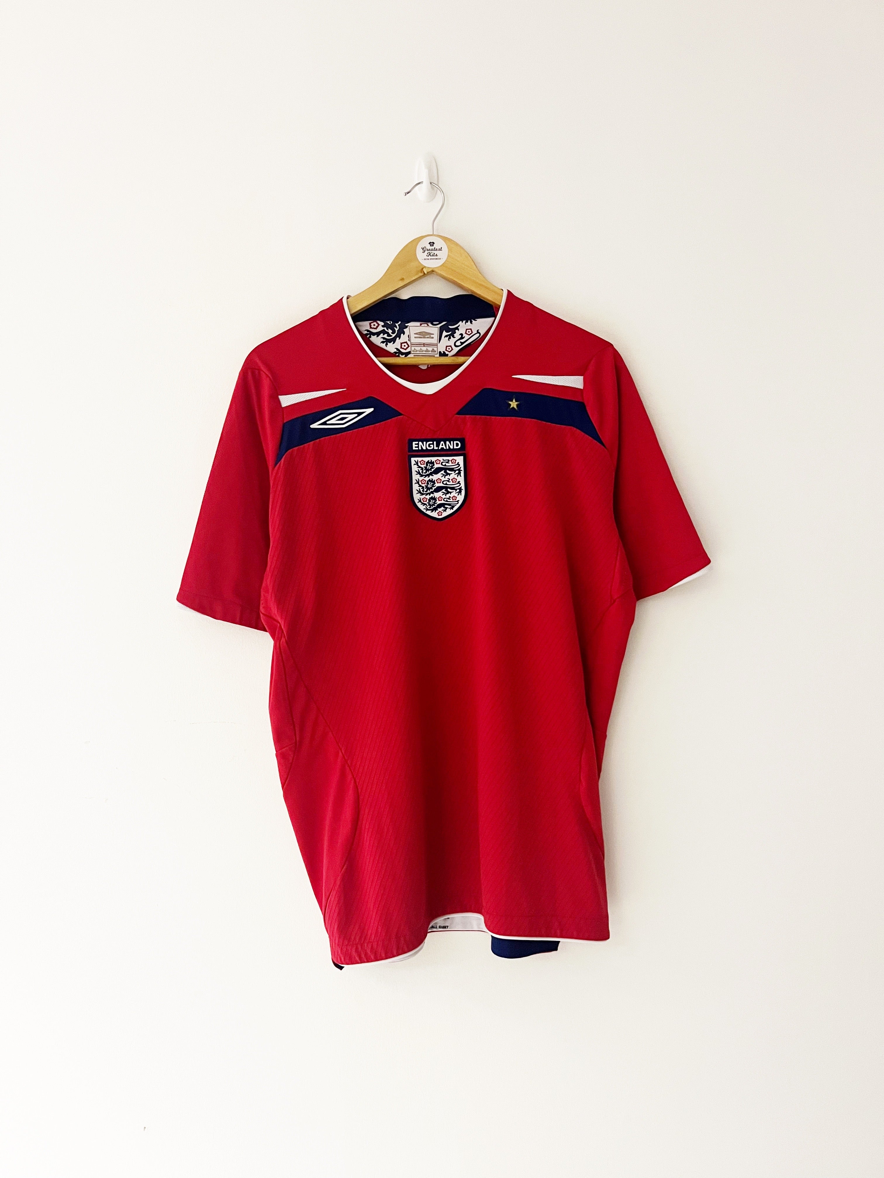 2008/10 England Away Shirt (L) 9/10