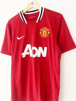 2011/12 Manchester United Home Shirt (M) 8/10