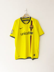 2008/10 Barcelona Away Shirt (L) 9/10