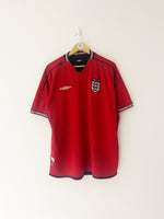 2002/04 England Away Shirt (XXL) 7.5/10