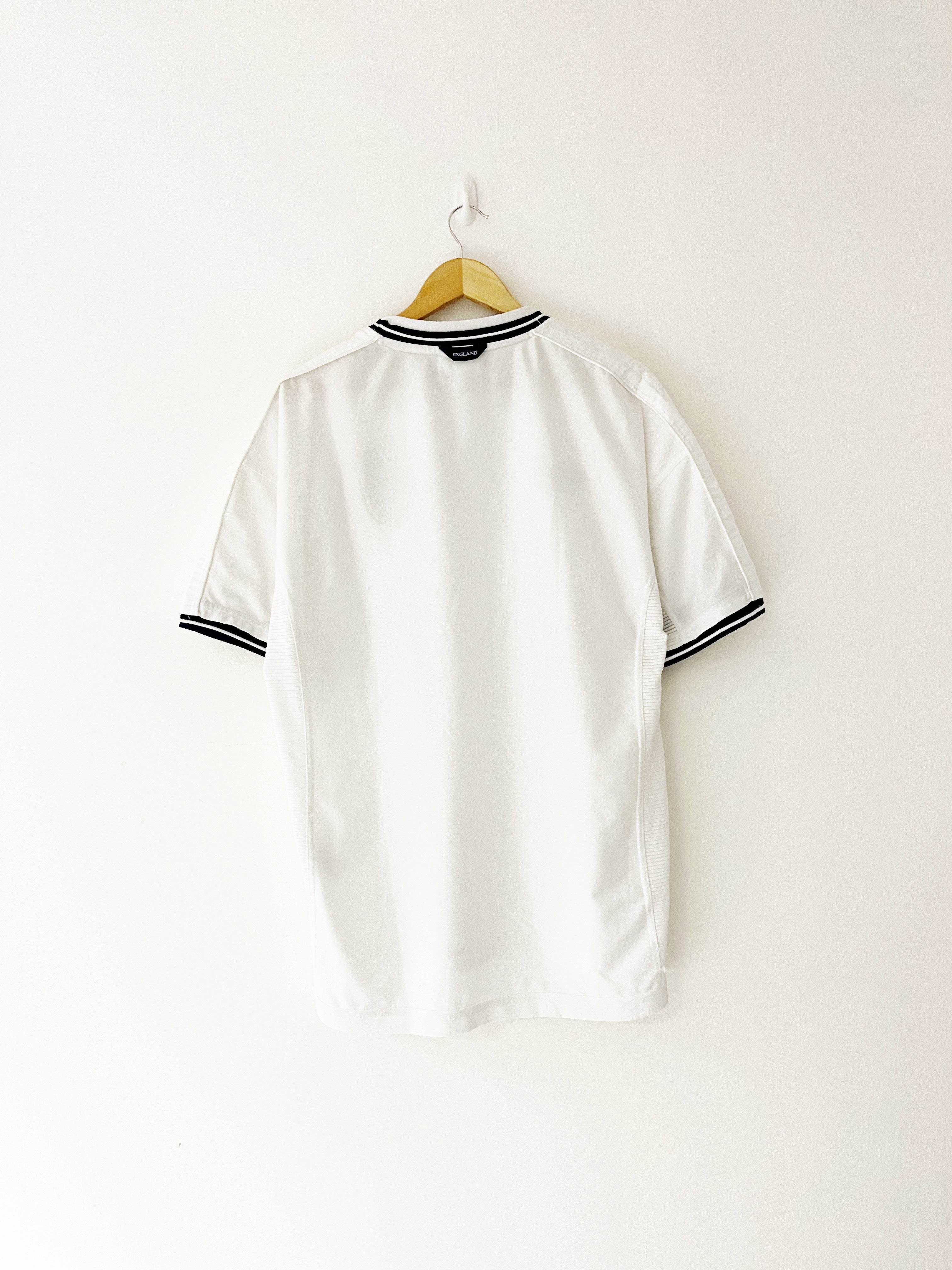 1999/01 England Home Shirt (XL) 9/10