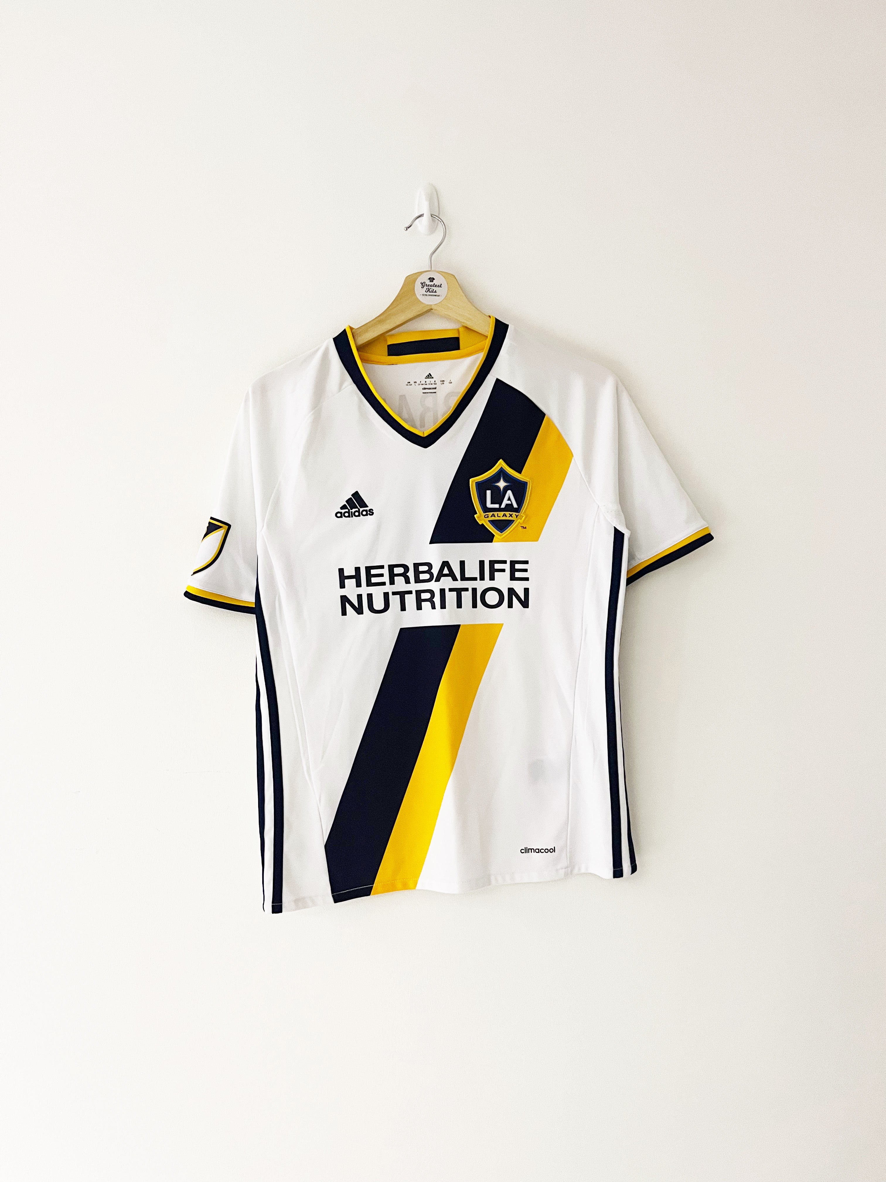 2016 LA Galaxy Home Shirt Gerrard #8 (Y) 9/10