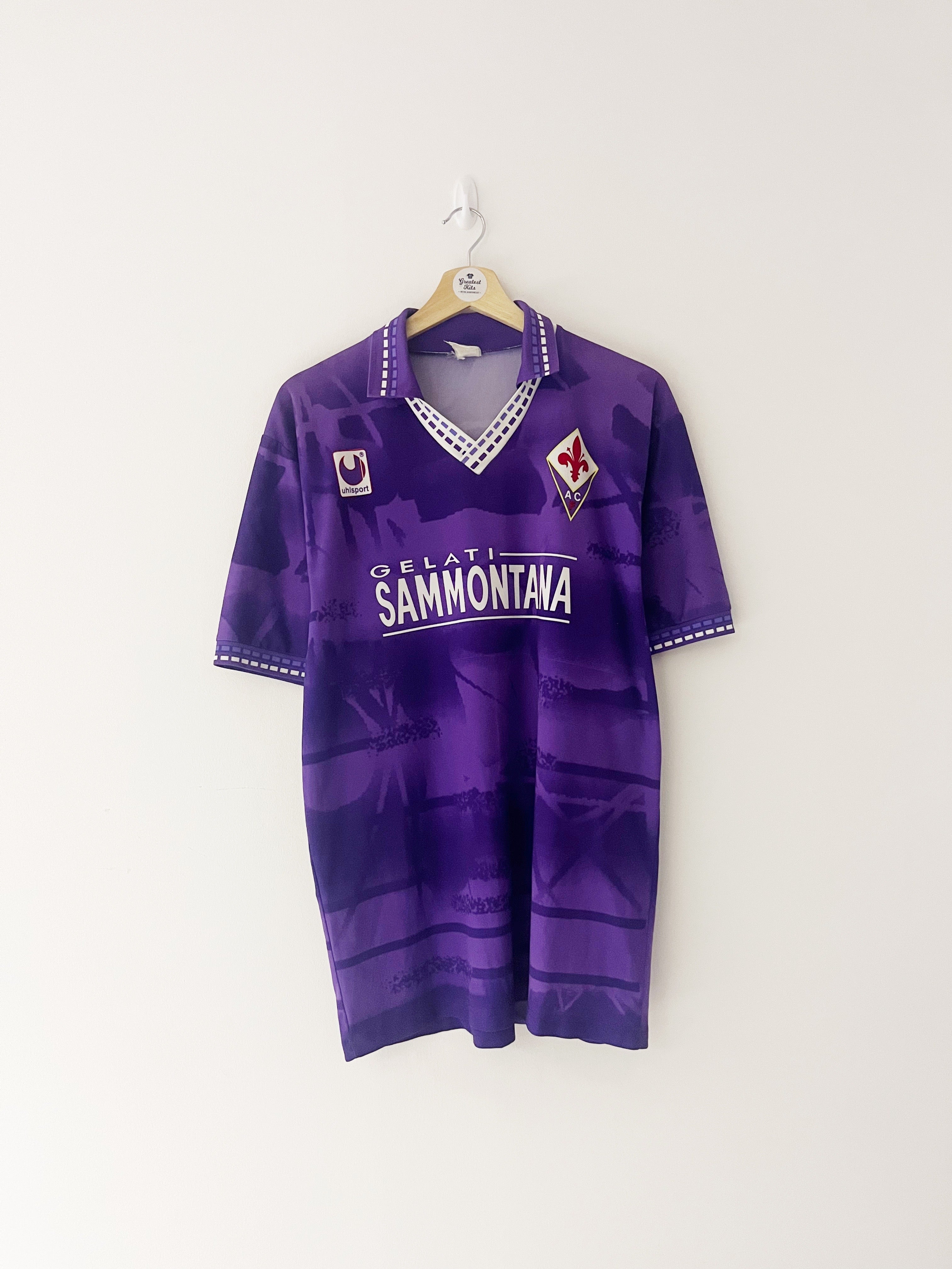 1994/95 Fiorentina Home Shirt #9 (XL) 8.5/10