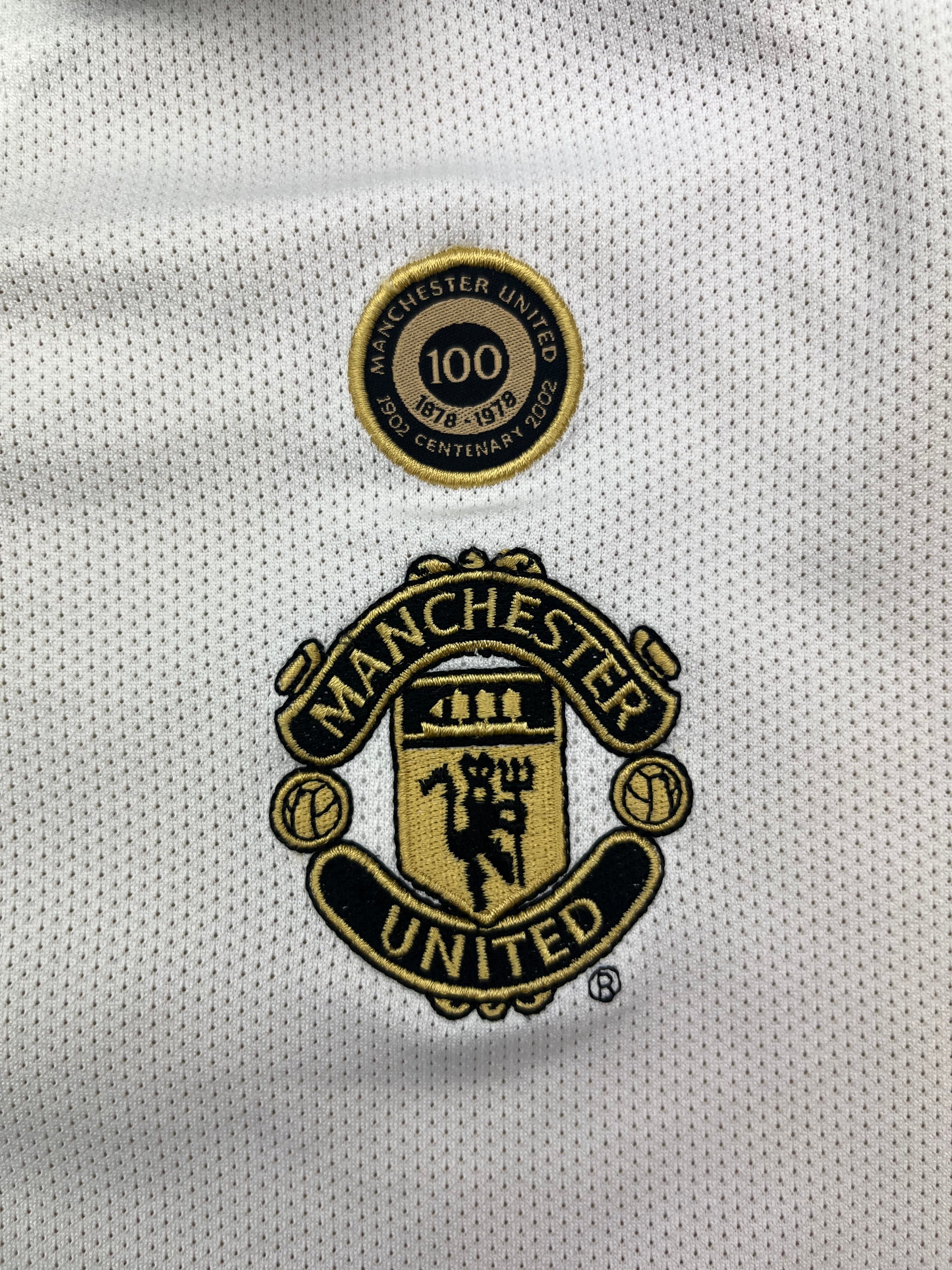2001/02 Manchester United *Centenary* Away/Third Shirt (M) 8.5/10