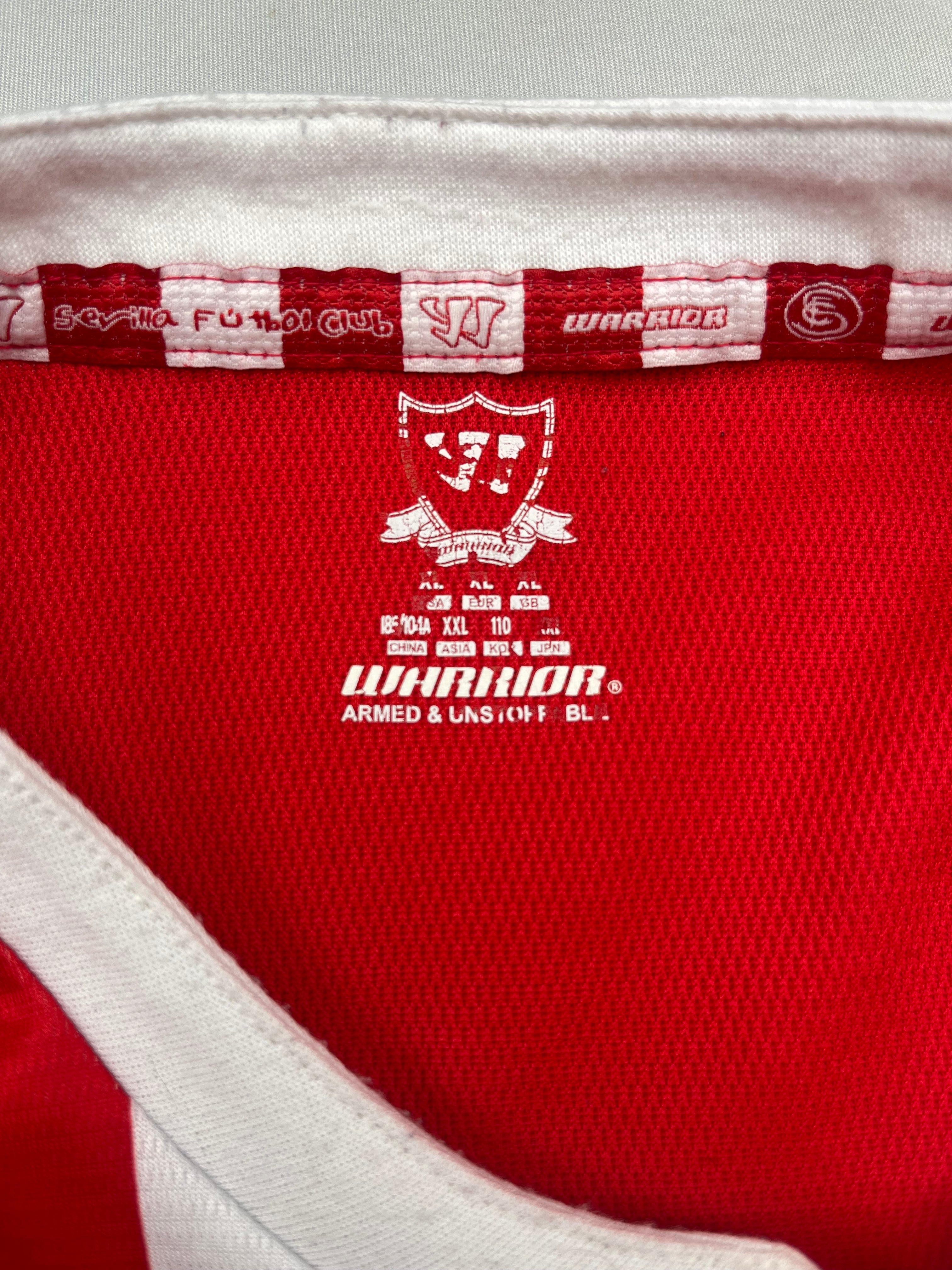 2013/14 Sevilla Home L/S Shirt (XL) 9/10