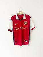 1999/00 Arsenal Home Shirt (M) 8/10