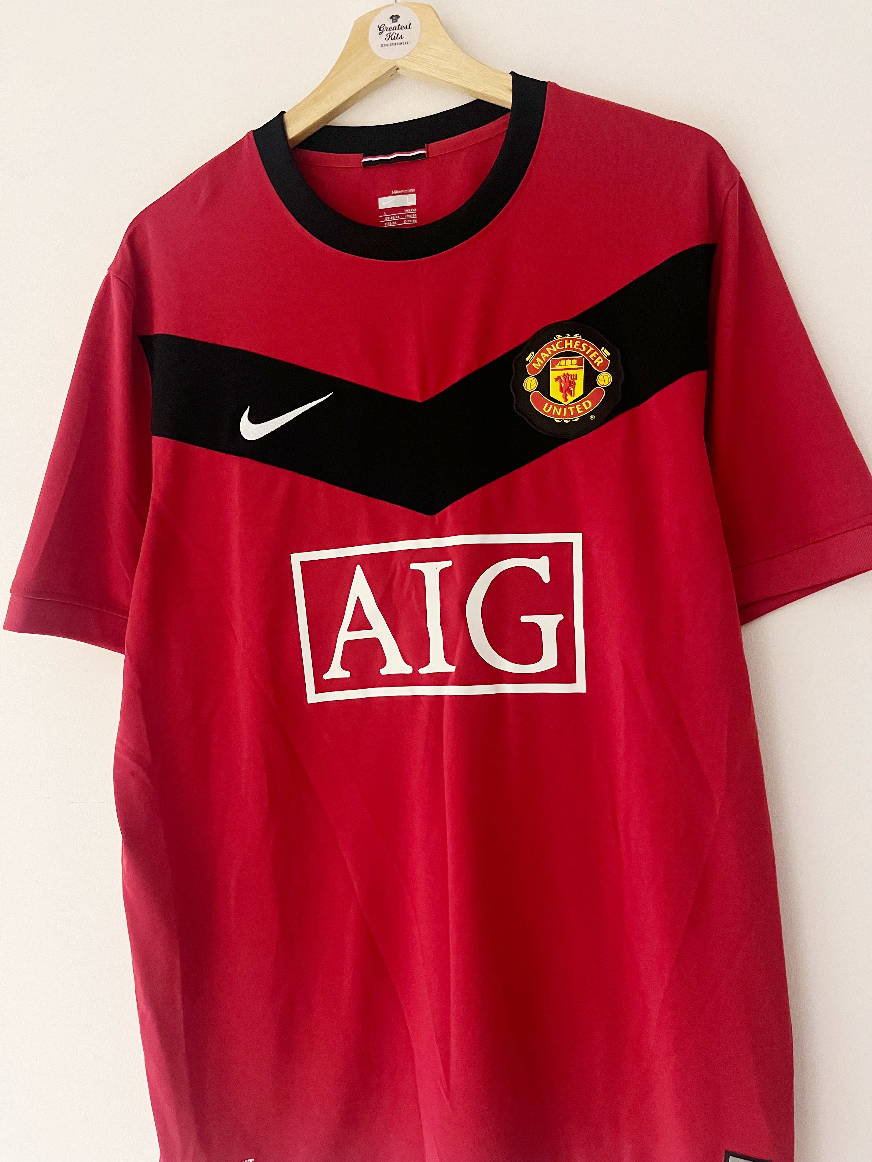 2009/10 Manchester United Home Shirt (L) 6/10