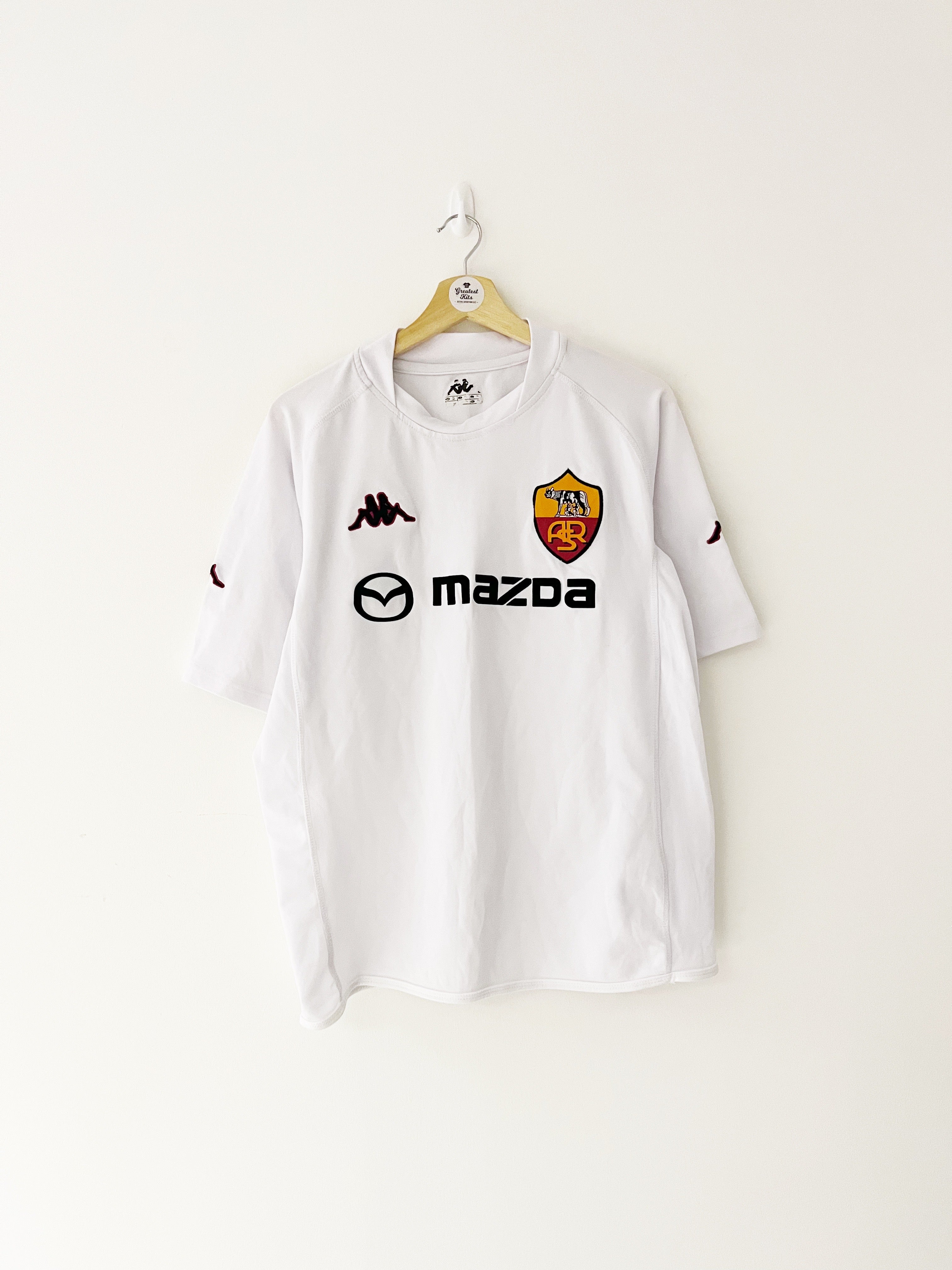 2002/03 AS Roma Away Shirt (XL) 8/10