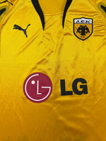 2007/08 AEK Athens Home Shirt (L) 9/10