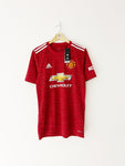 2020/21 Manchester United Home Shirt (M) BNWT