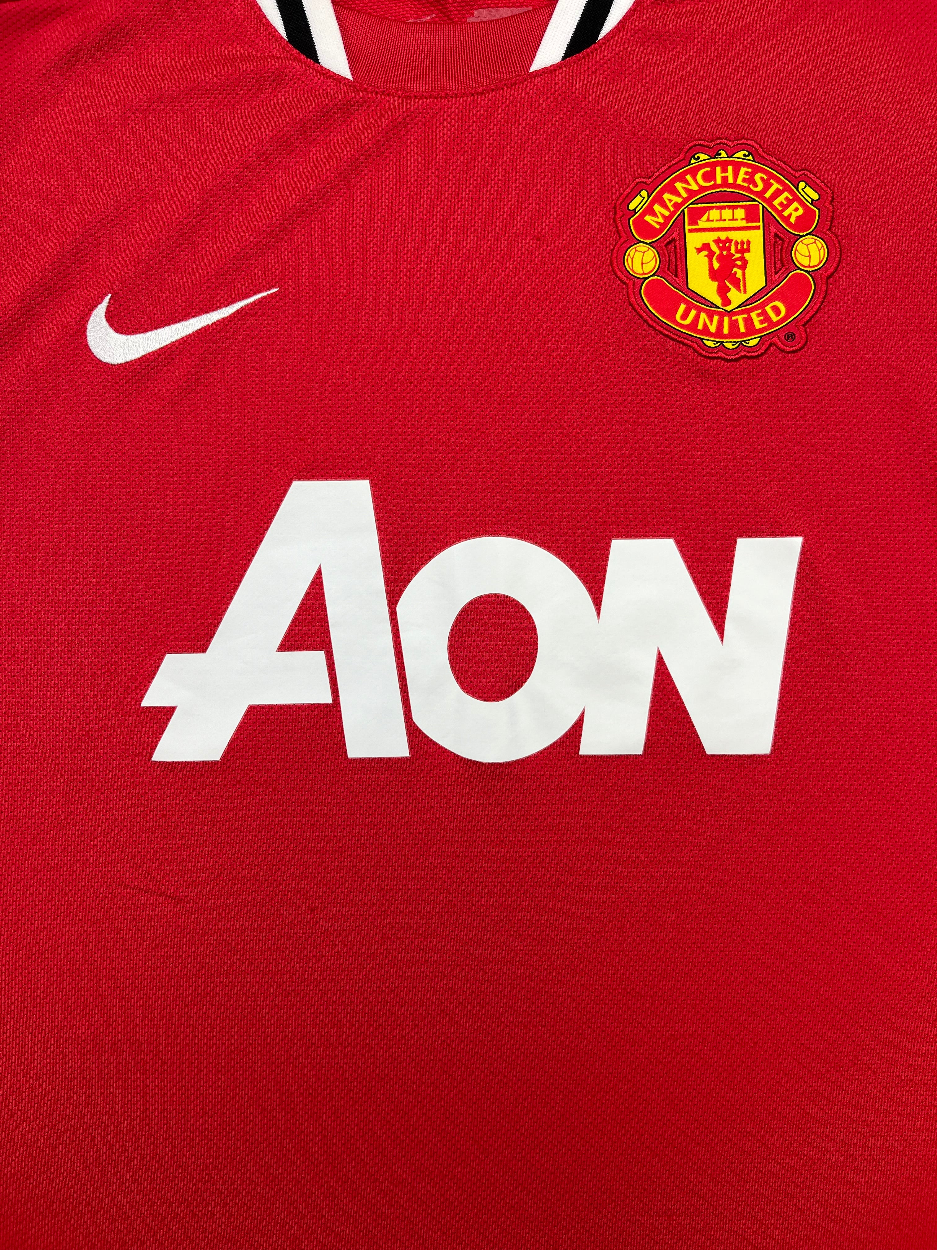 2011/12 Manchester United Home Shirt (M) 8/10