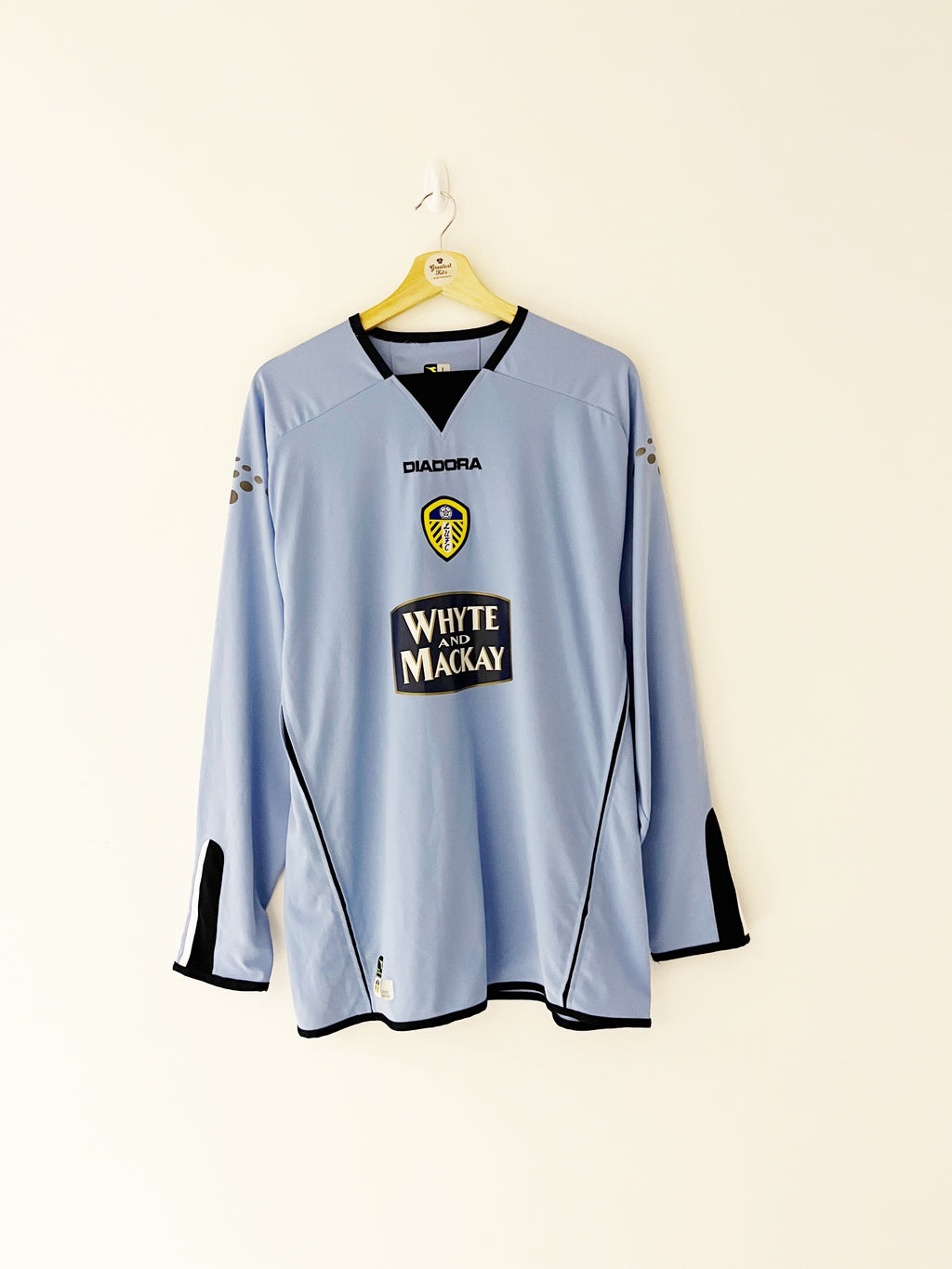 2004/05 Leeds Away L/S Shirt (L) 9/10
