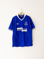 1999/00 Everton Home Shirt Xavier #19 (L) 9/10