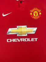 2014/15 Manchester United Home Shirt (M) 9/10