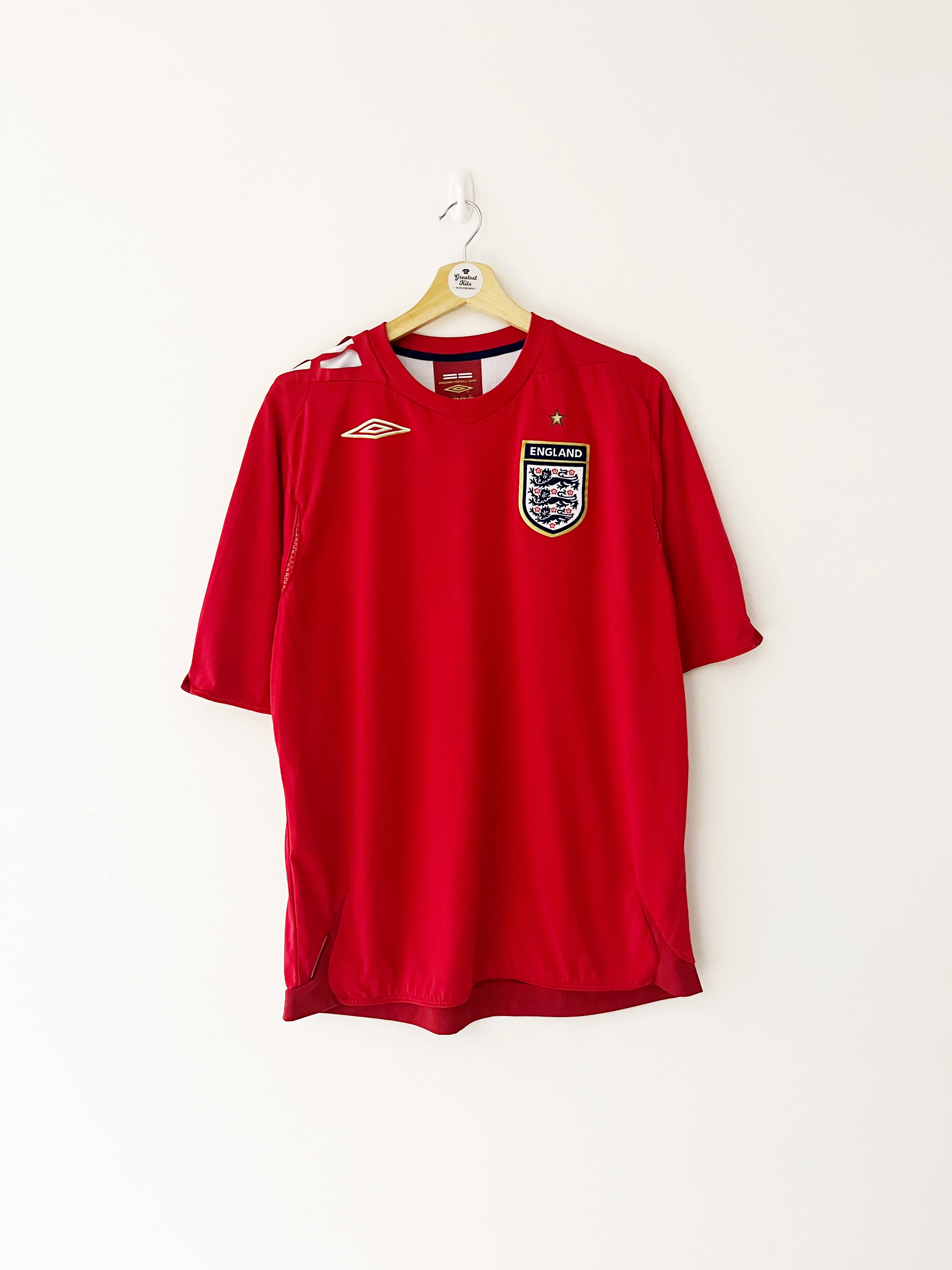 2006/08 England Away Shirt (L) 9/10