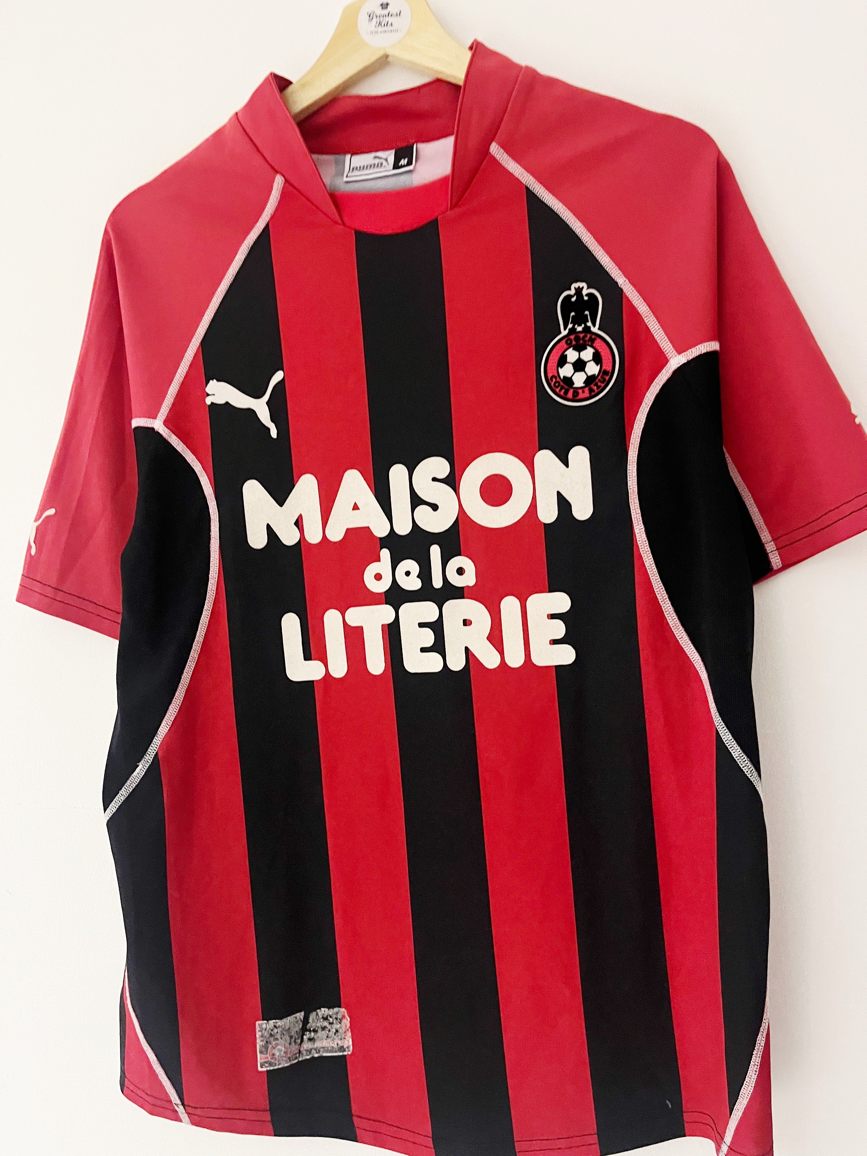 2003/04 OCG Nice Home Shirt (M) 9/10