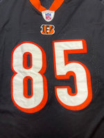 2007 Cincinnati Bengals On Field Reebok Home Shirt C.Johnson #85 (XXL) 9/10