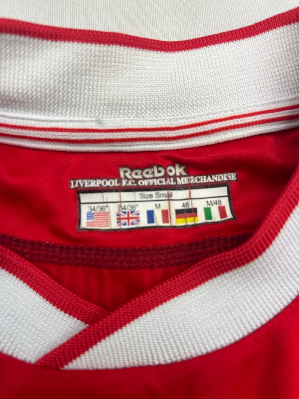 2002/04 Liverpool Home Shirt (S) 9/10