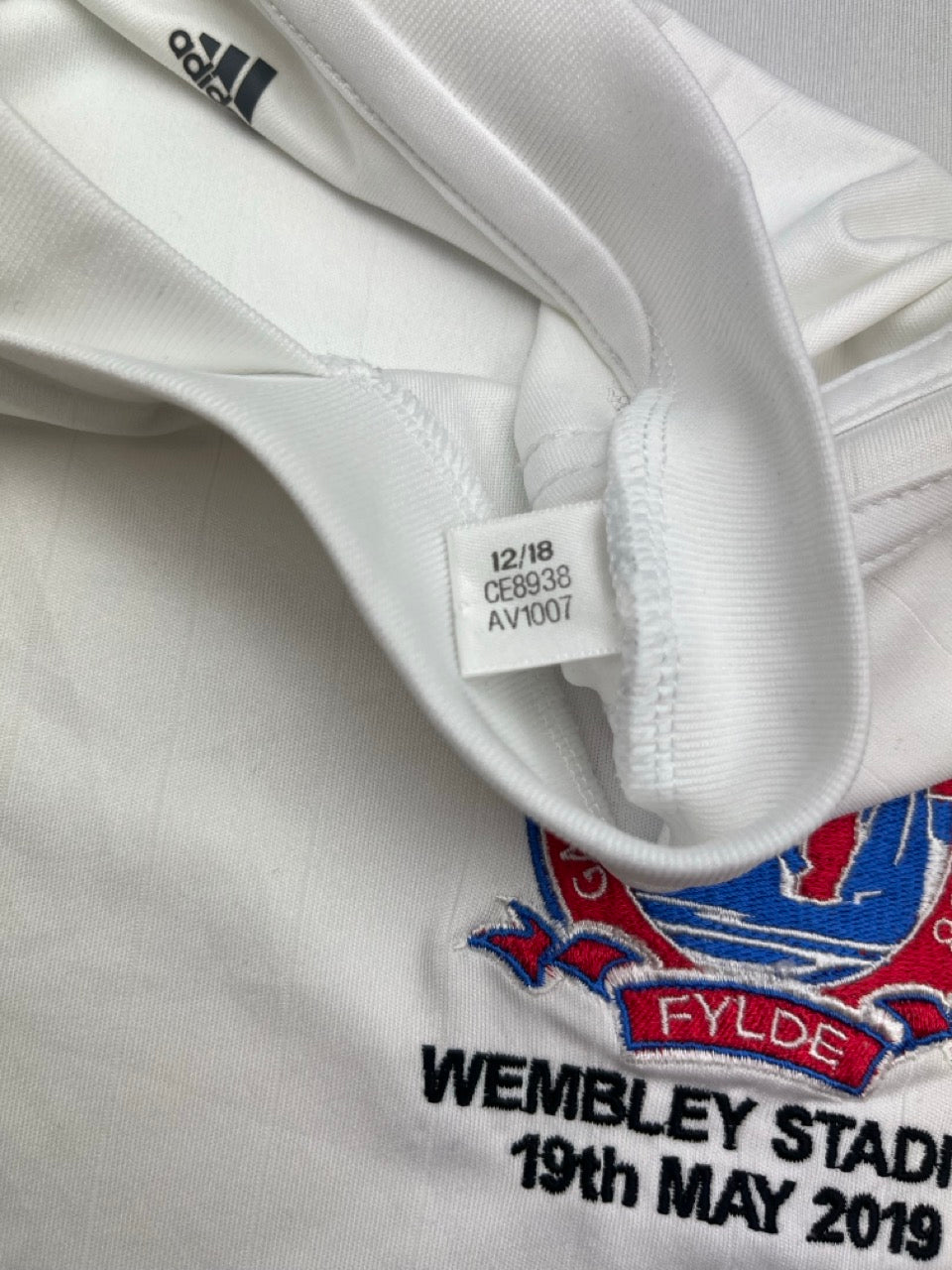 2019 AFC Fylde Home *FA Trophy Final* Shirt (S) 9/10