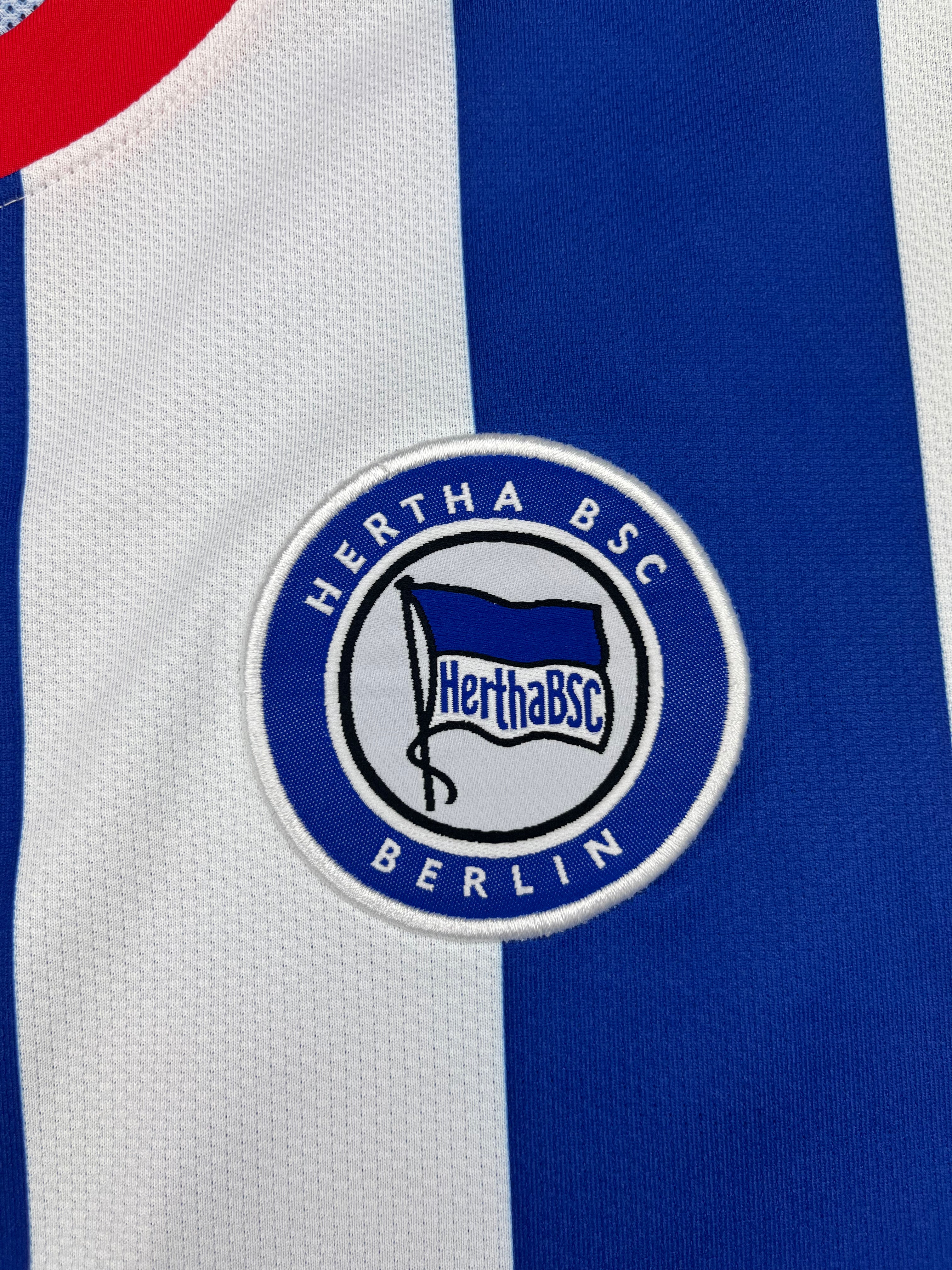 2008/09 Hertha Berlin *Player Issue* Home L/S Shirt (XL) 9.5/10