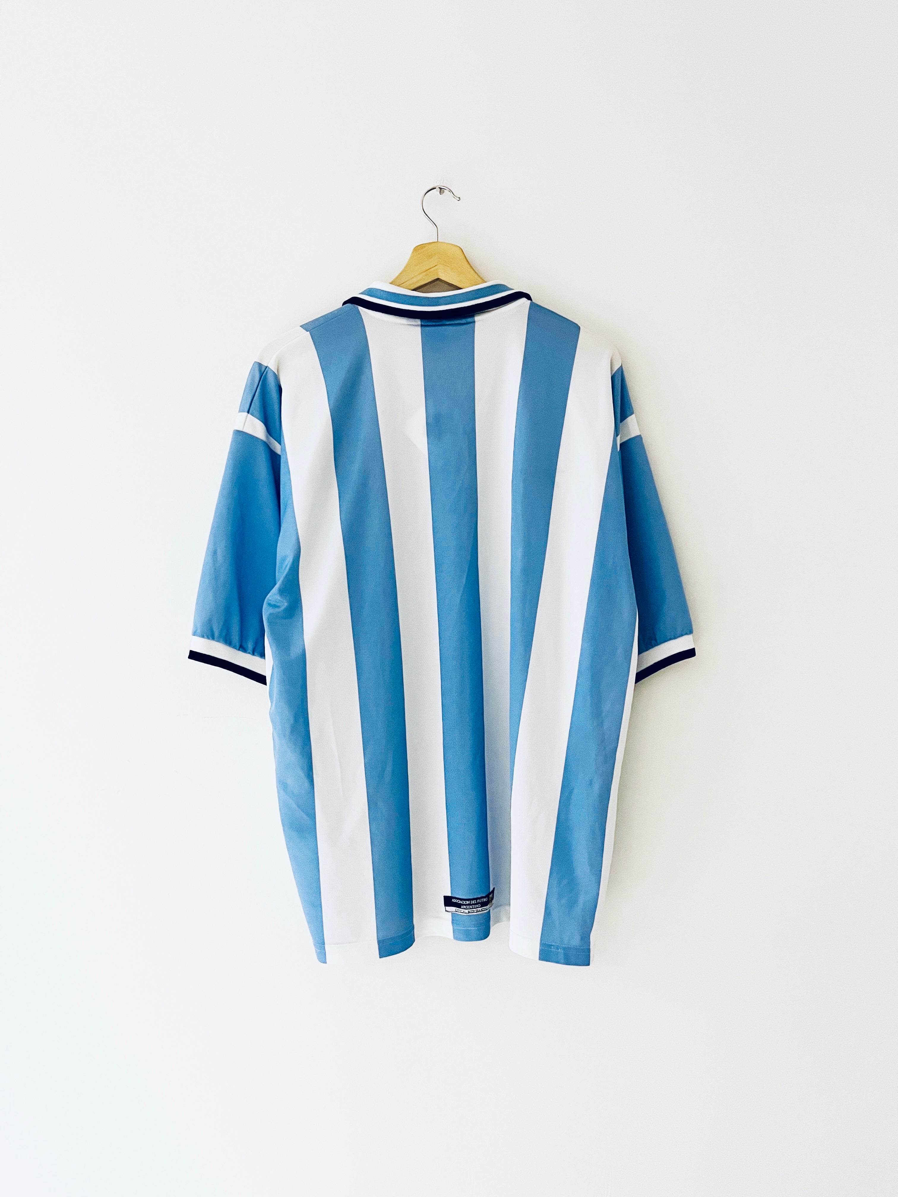 1999/00 Argentina Home Shirt (L) 9.5/10
