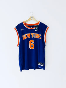 2015-17 New York Knicks Adidas Road Jersey Porzingis #6 (L) BNWT