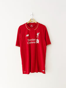 2015/16 Liverpool Home Shirt (XL) 9/10
