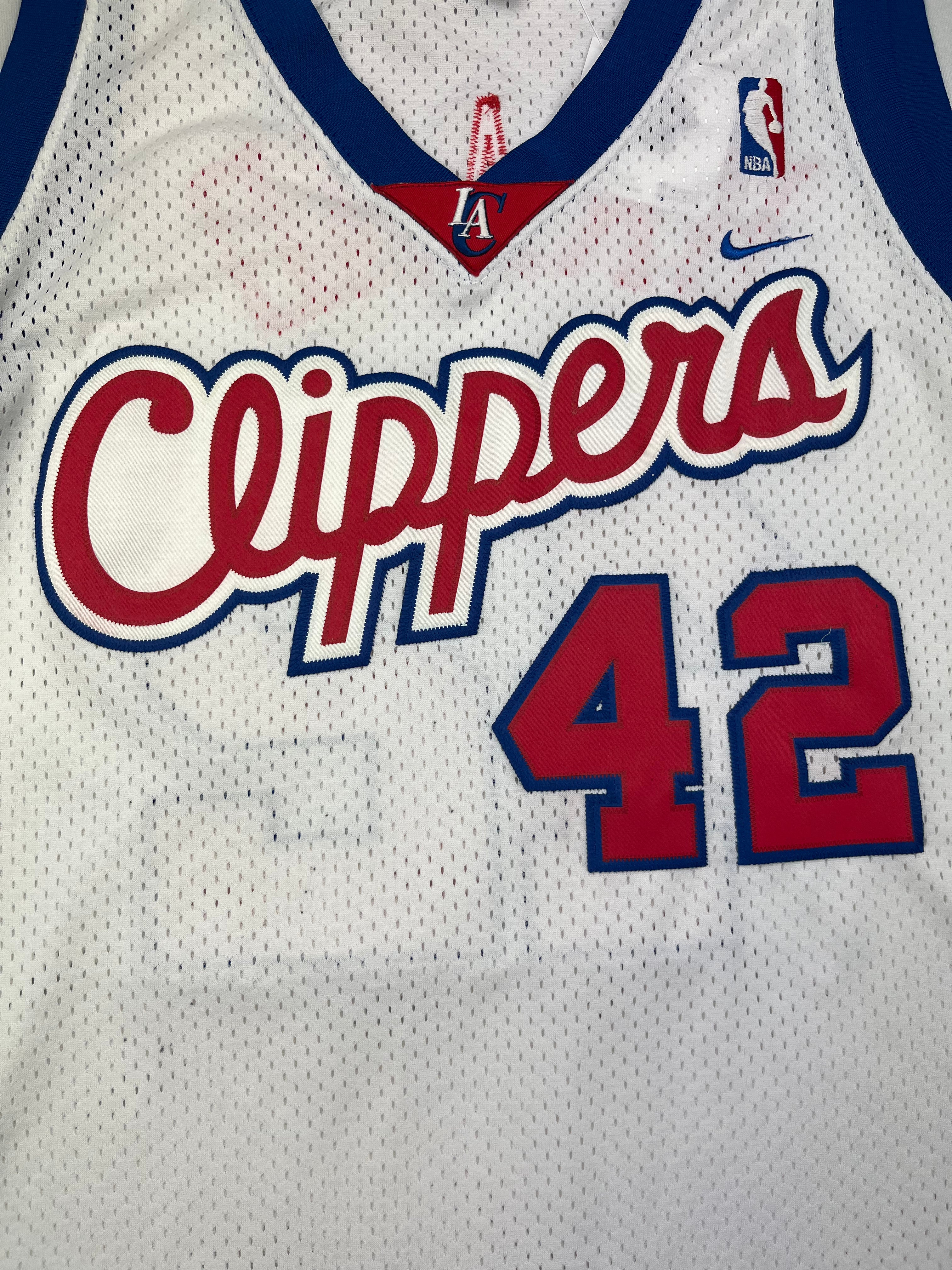 2002-06 Los Angeles Clippers Nike Home Jersey Brand #42 (XL) 9/10