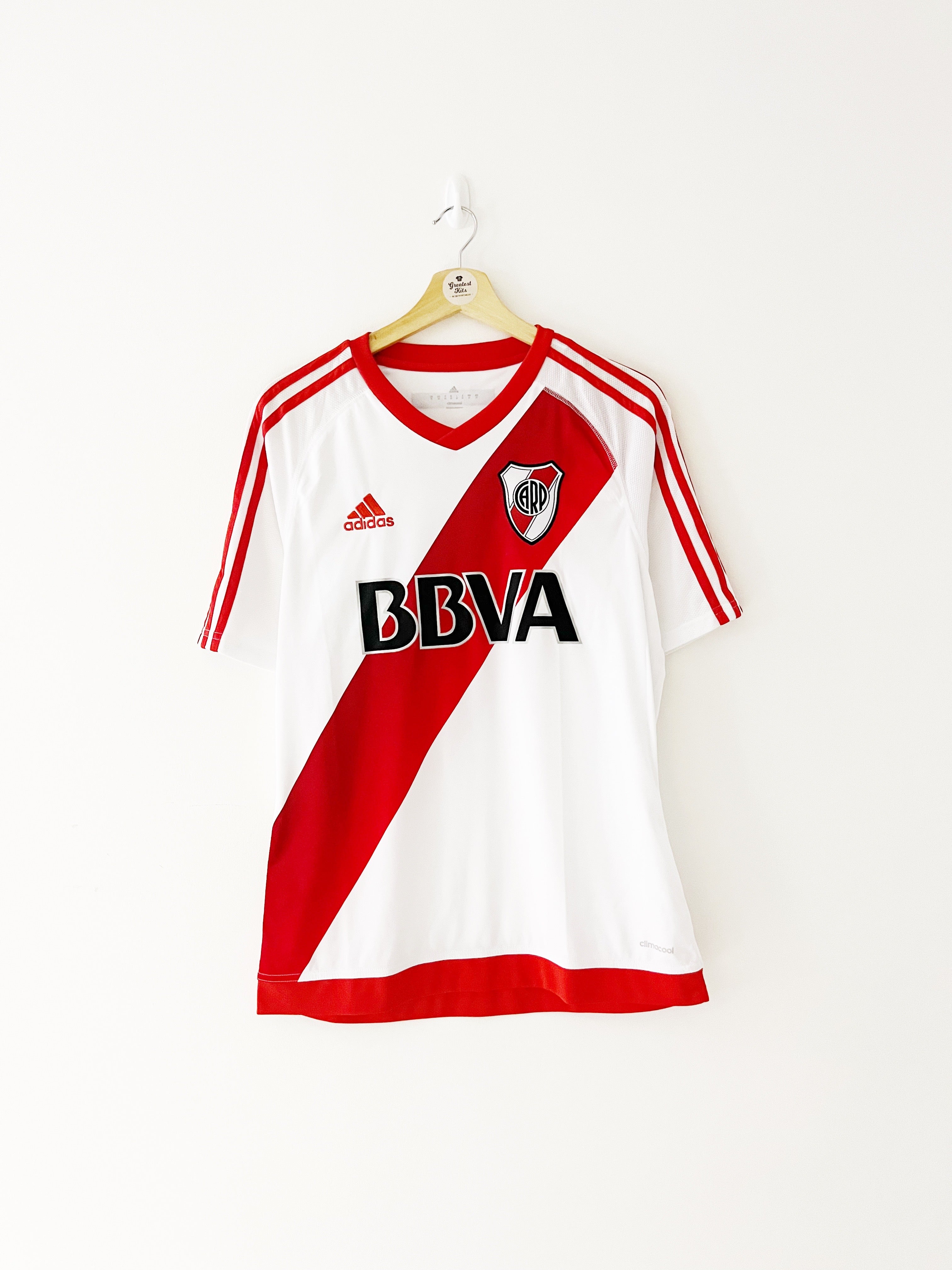 2016/17 River Plate Home Shirt (M) 9/10