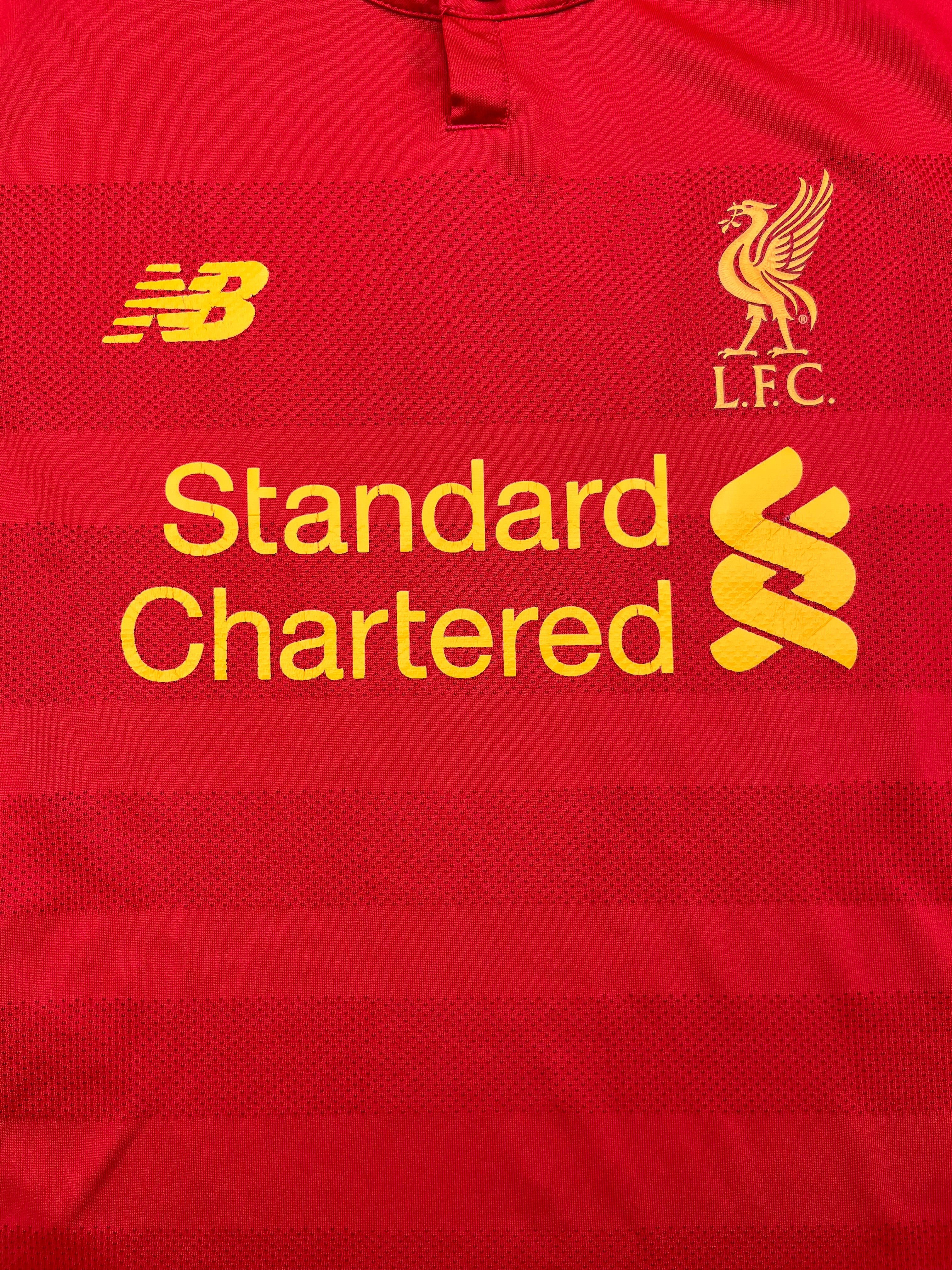 2016/17 Liverpool Home Shirt (L) 7.5/10