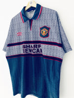 1995/96 Manchester United Away Shirt (XL) 7/10
