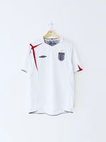 2005/07 England Home Shirt (L) 9/10