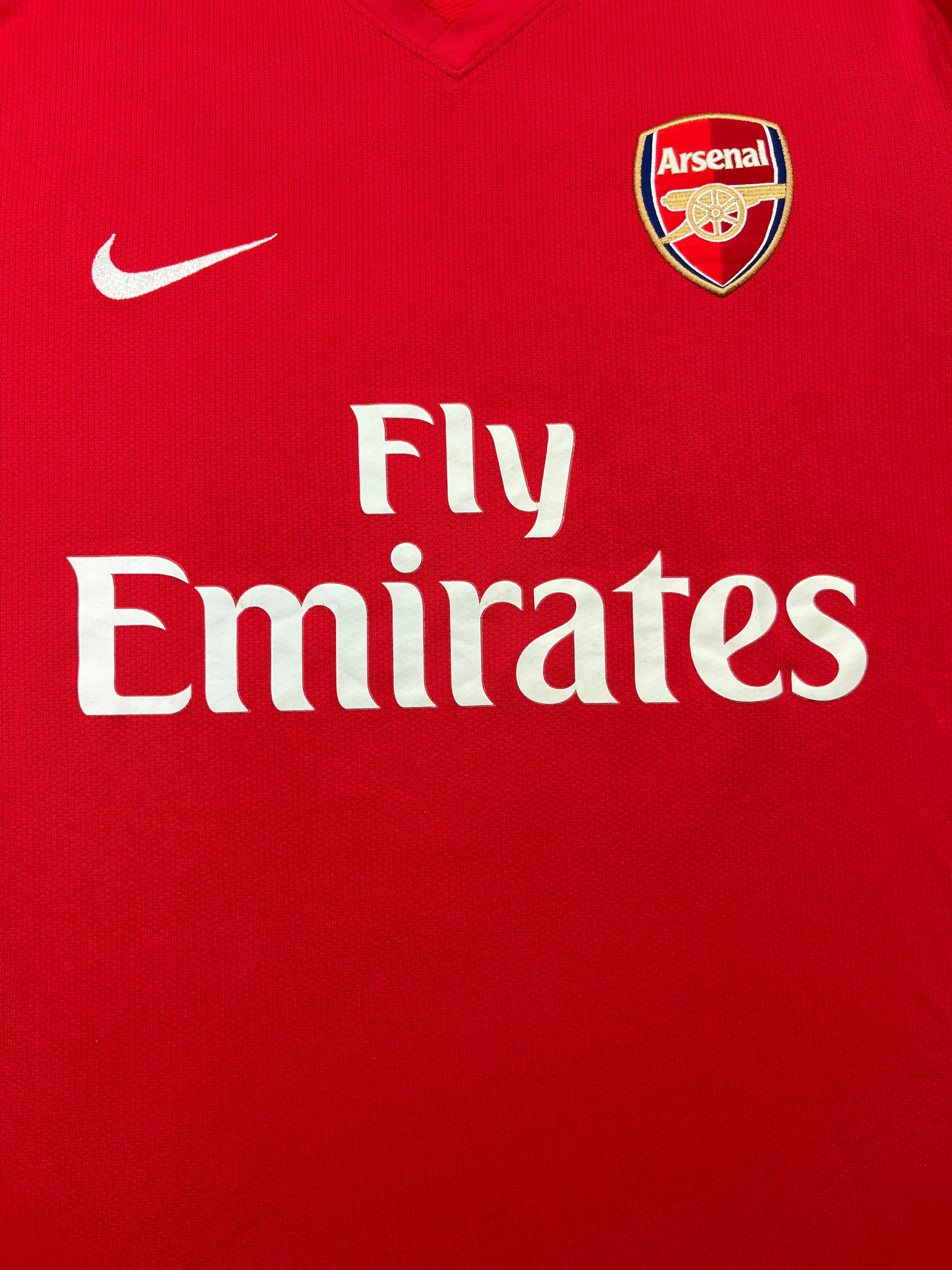 2008/10 Arsenal Home Shirt Fabregas #4 (L) 8.5/10