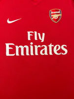 2008/10 Arsenal Home Shirt Fabregas #4 (L) 8.5/10